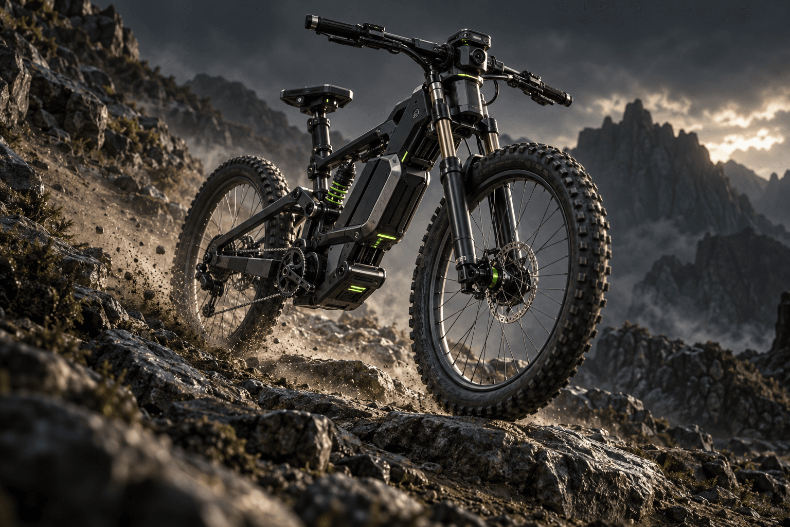 MRC Mountain Bike robotics visual