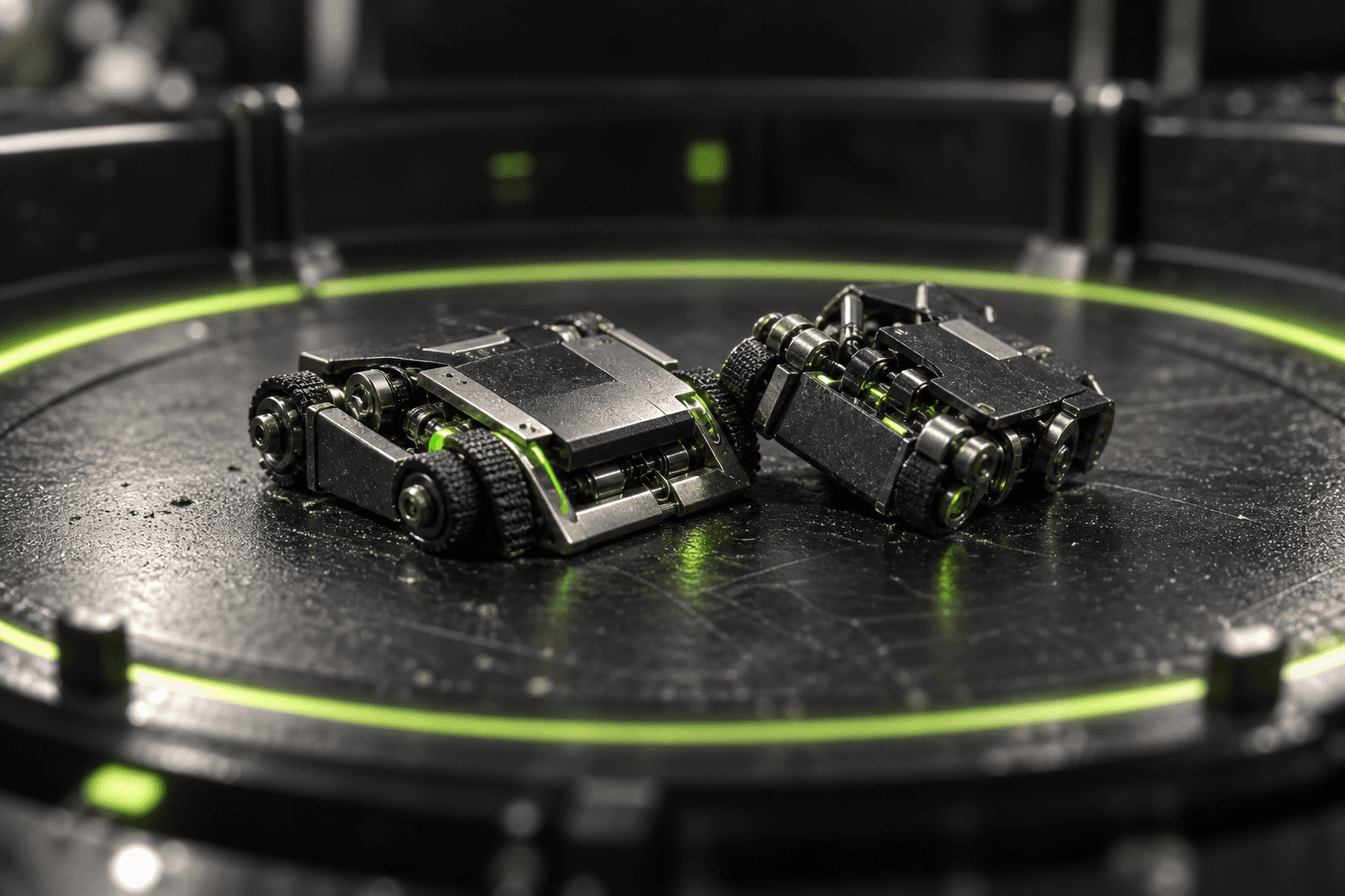 Nano Wrestling robotics visual