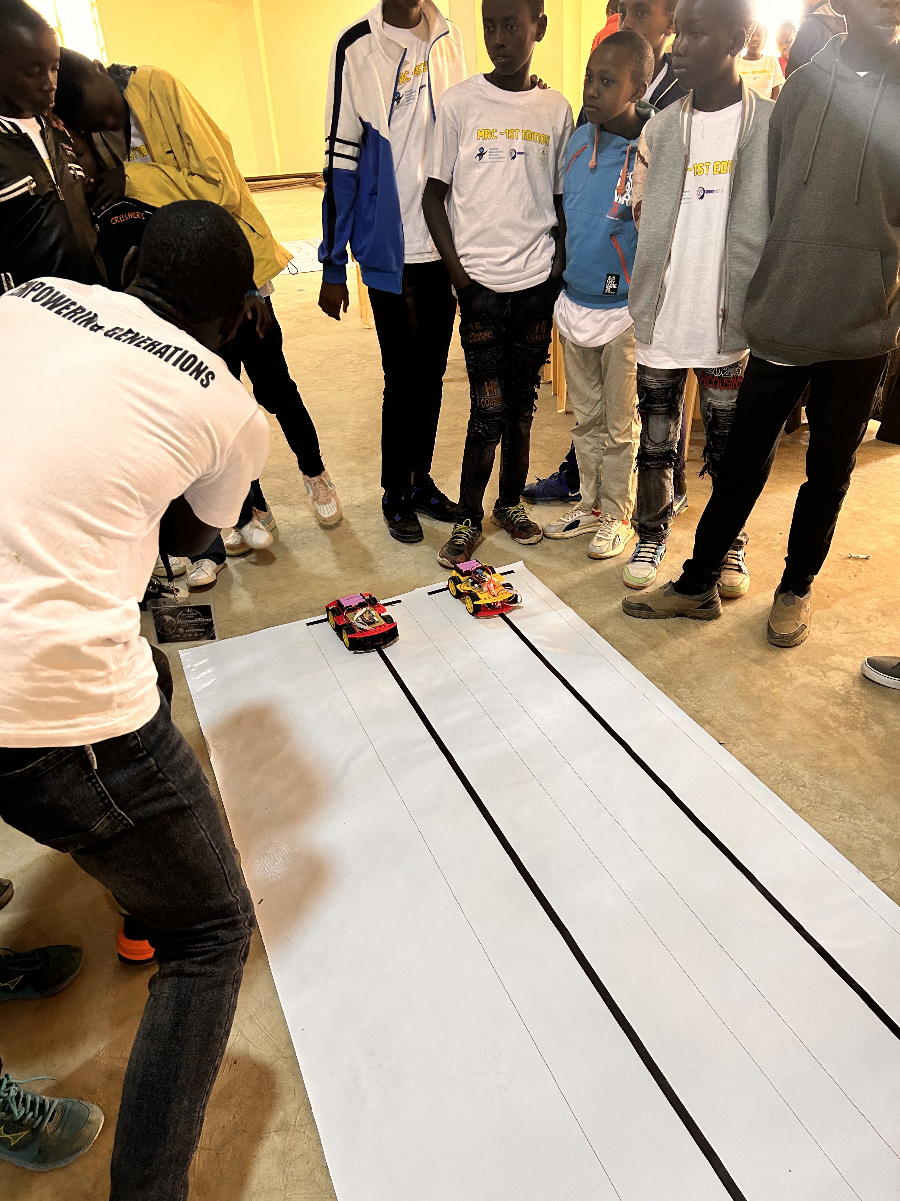 Students and mentors at MRC Kenya 2026