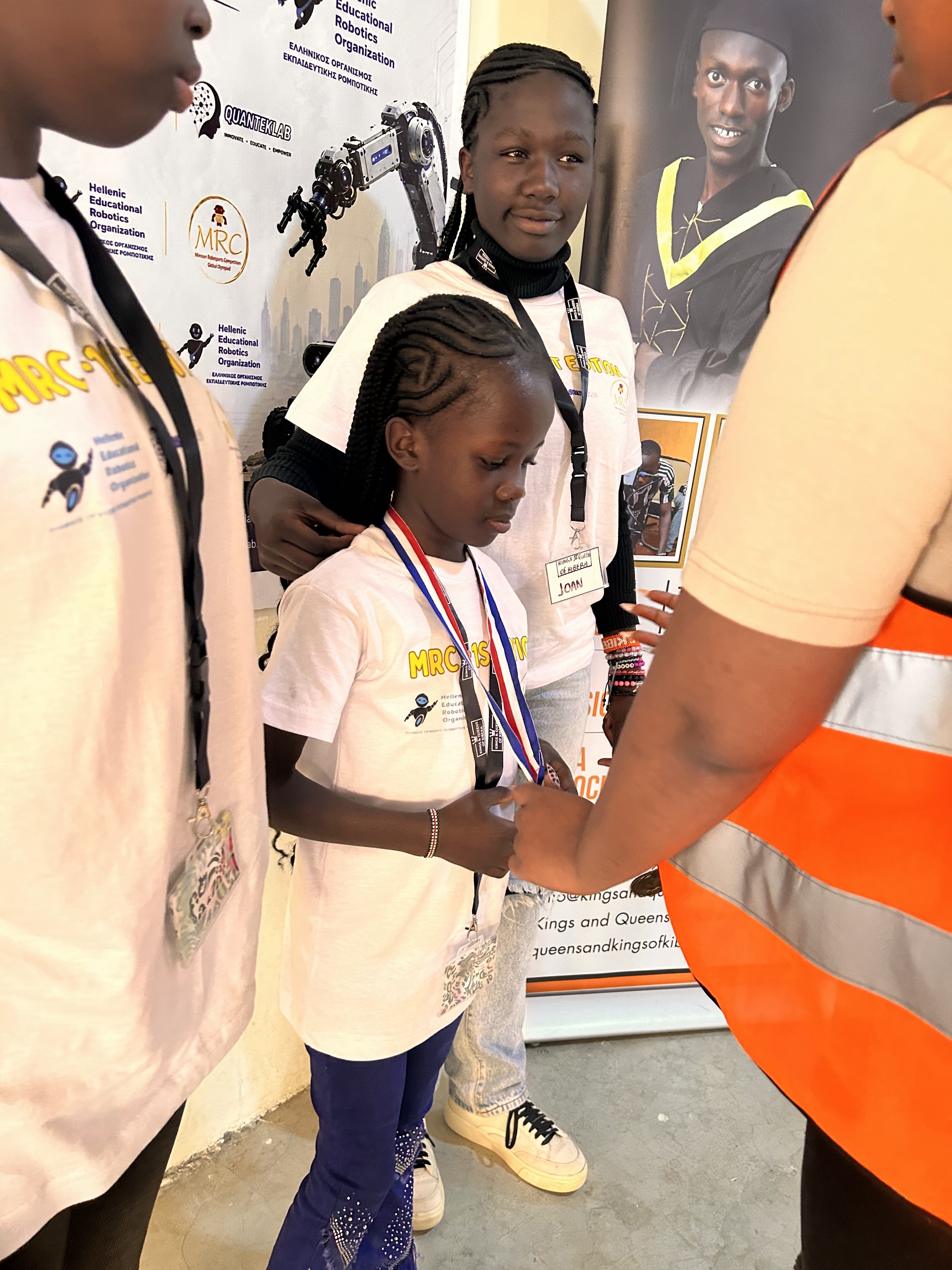 MRC Kenya student competitors at the event