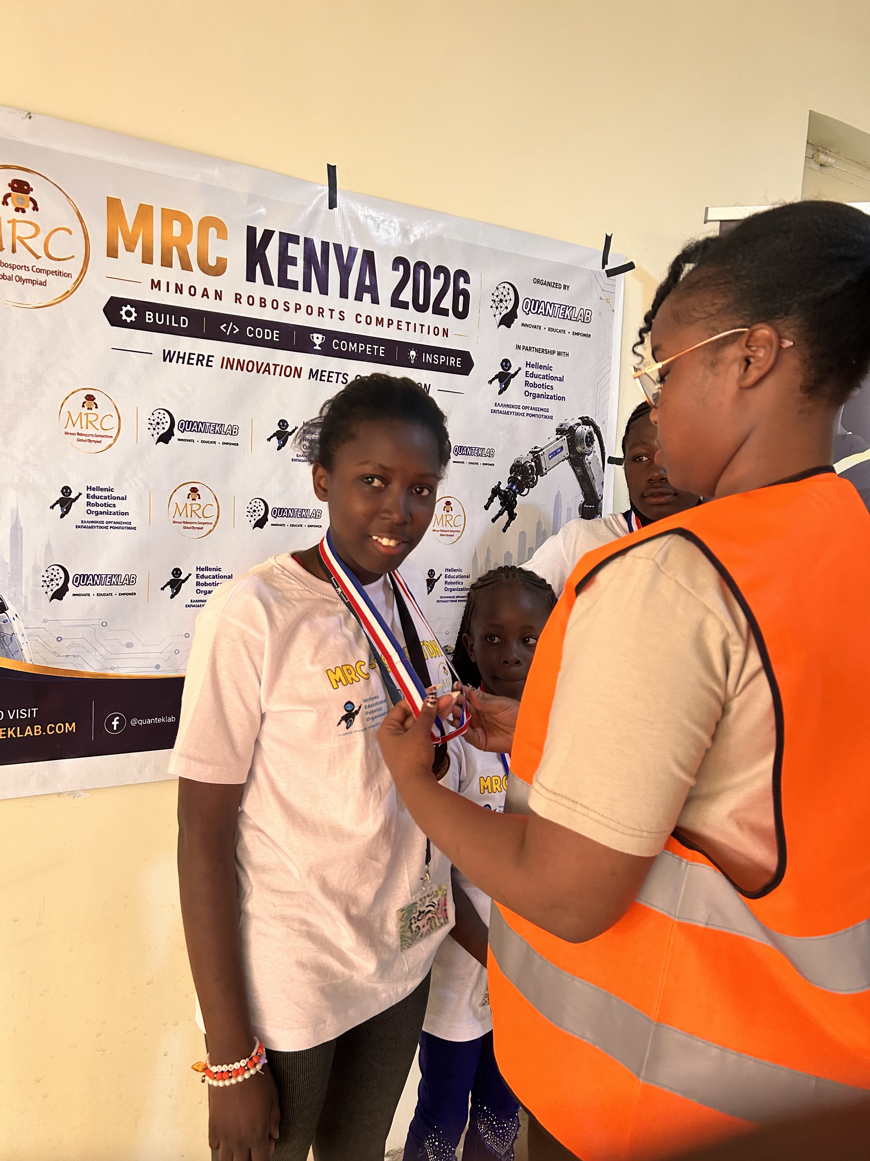 A moment from the MRC Kenya 2026 competition