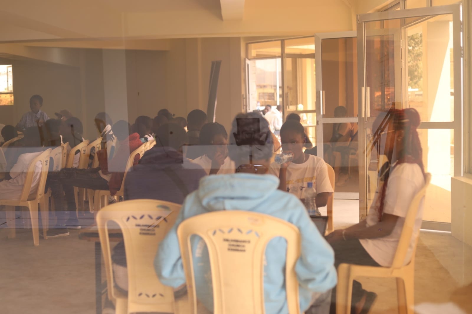 The MRC Kenya competition venue and participants